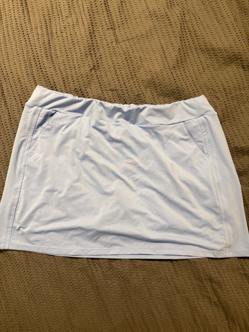 Tail Light Blue Athletic Skort with Pocket